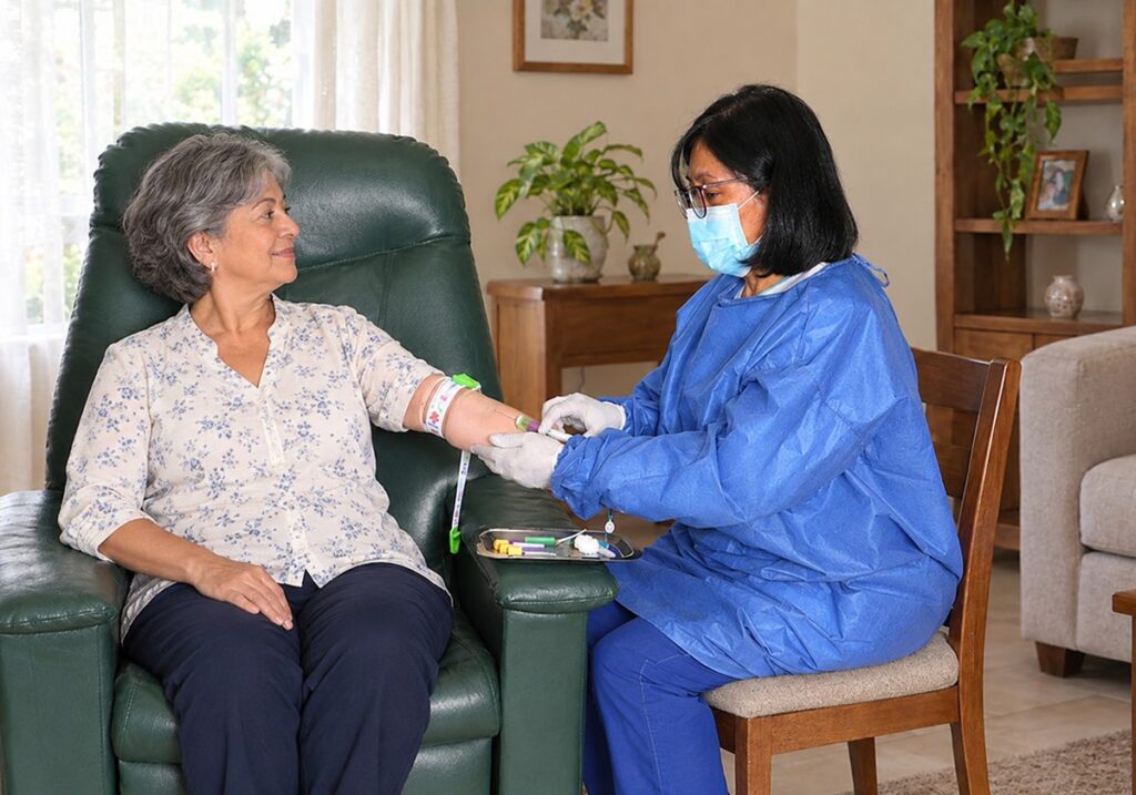 Toma de muestras a domicilio — Especializado en Casa